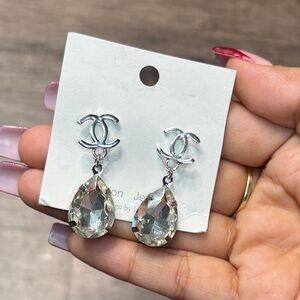Elegant Silver Drop Earrings